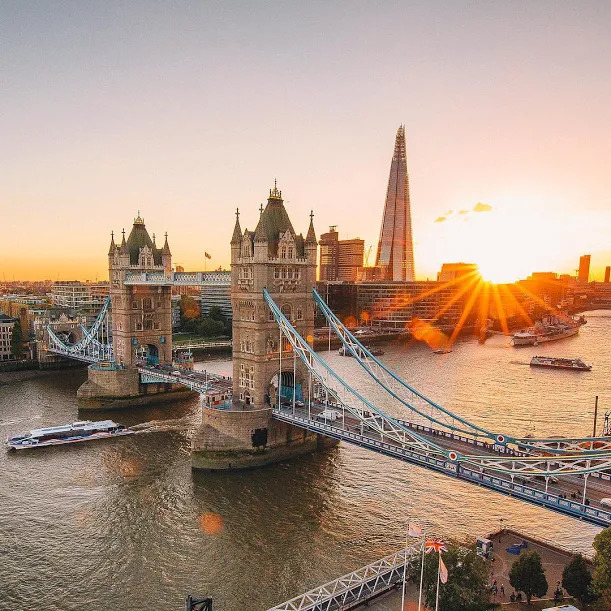 breathtaking view over the city