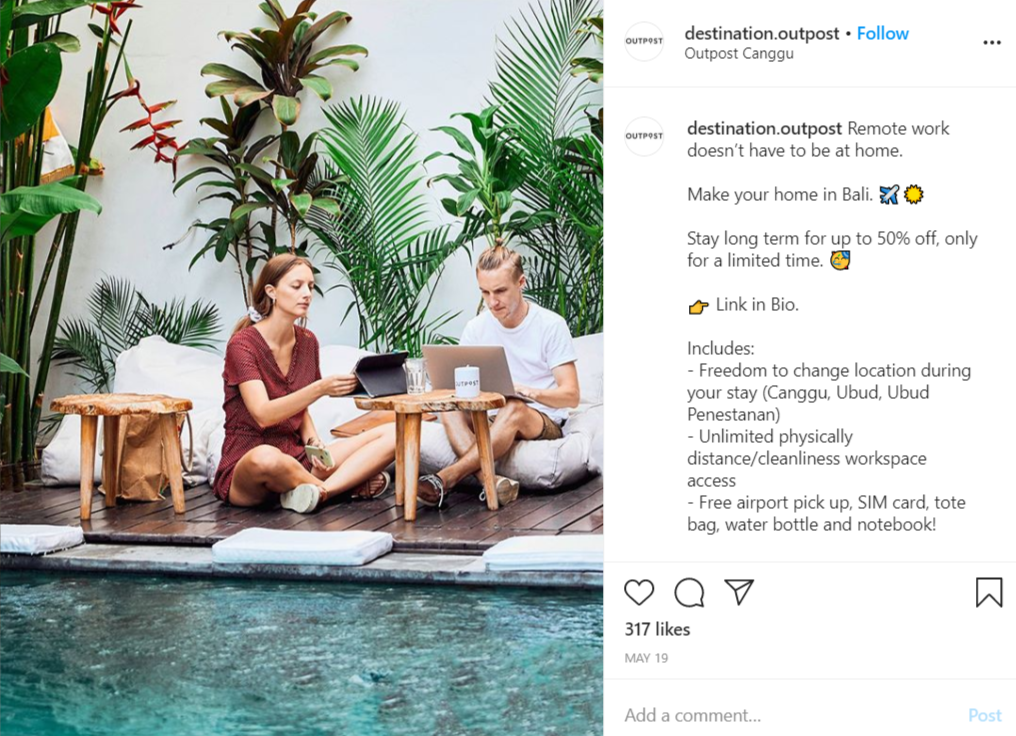examples of how to announce special offers and discounts on Instagram