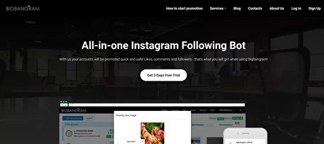 Great design BigBangram front page