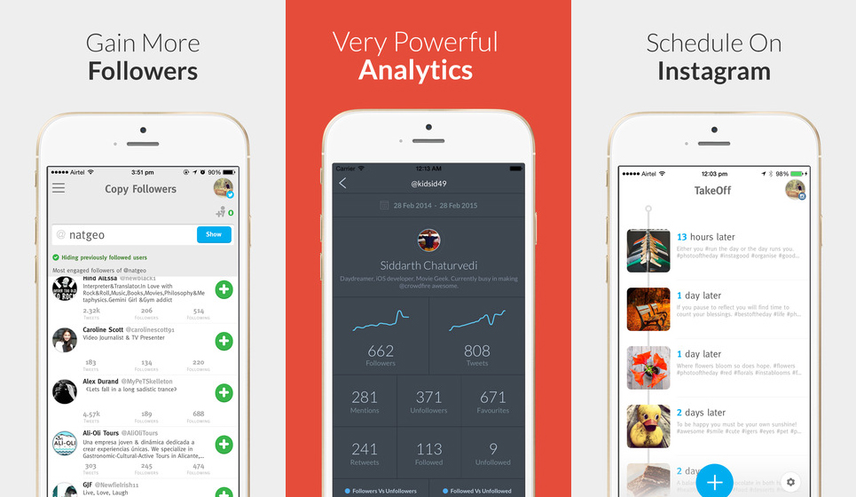 What you can do on your phone
