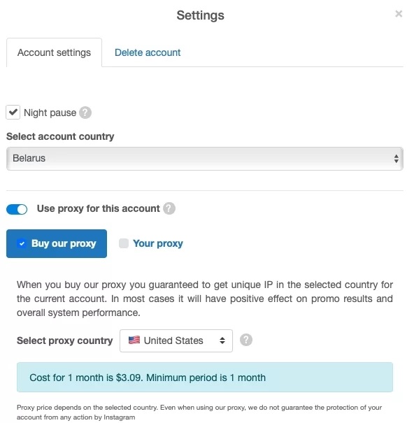 your BigBangram dashboard