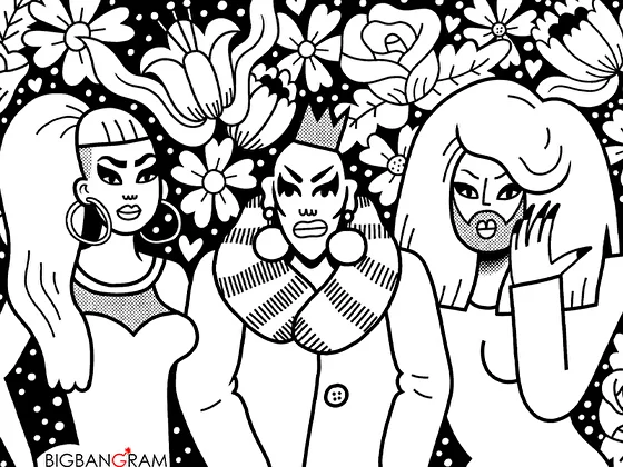 drag queens on Instagram