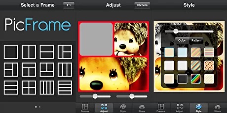 Choose any frame you want