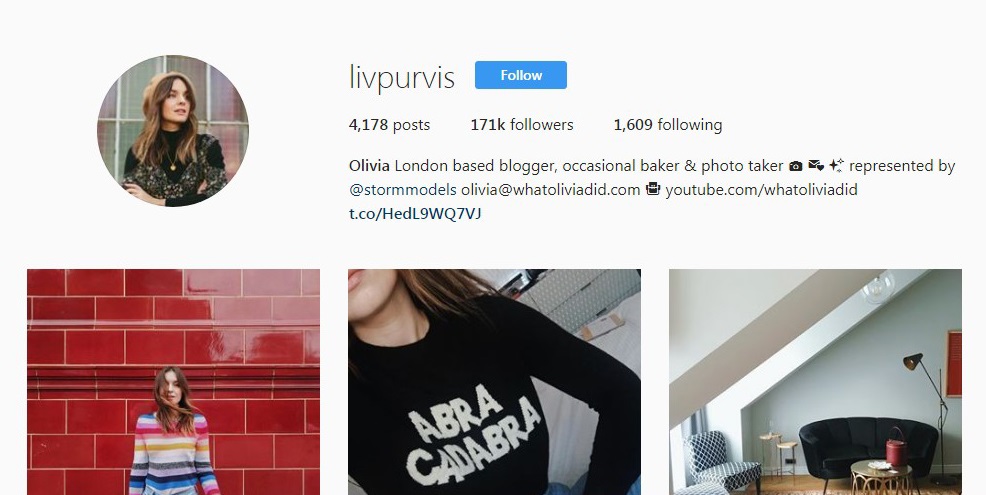 Example of great account