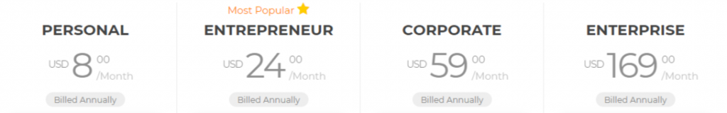 Postcron scheduling service for Instagram price list