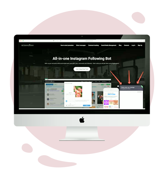 We have an online chat