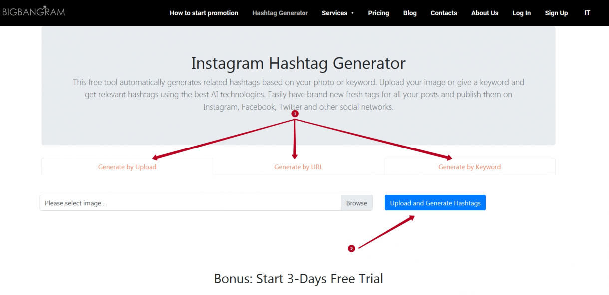 Generate Instagram Tags