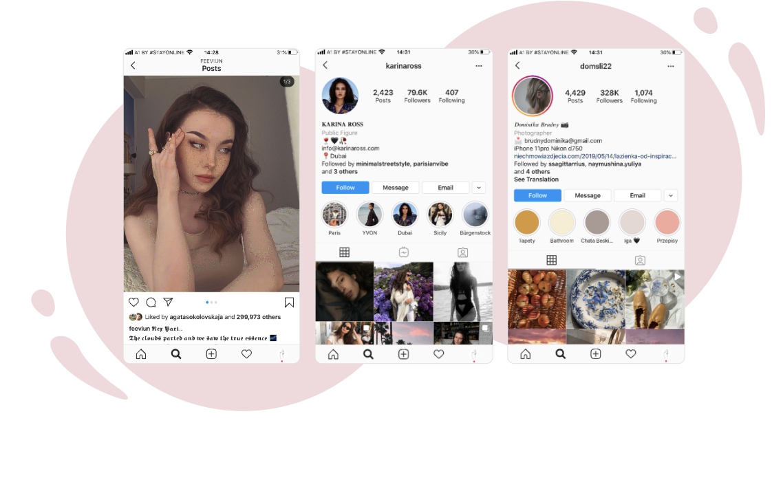 Custom IG Font Case Studies