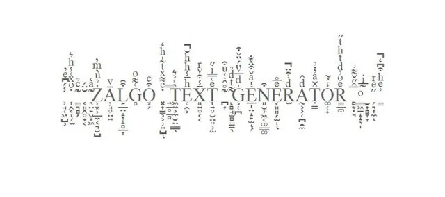 Zalgo Text Generator