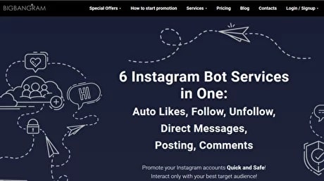 BigBangram auto follower bot