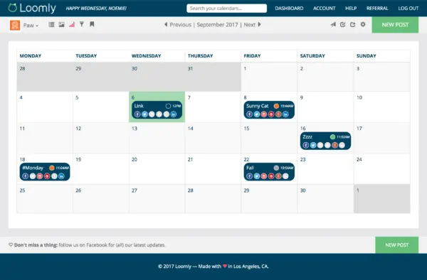  schedule publications 