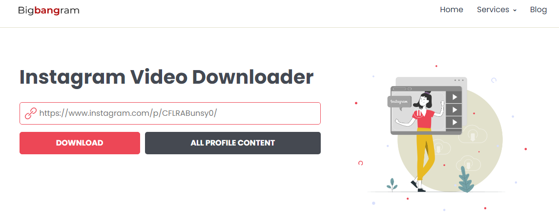 repost videos on Instagram