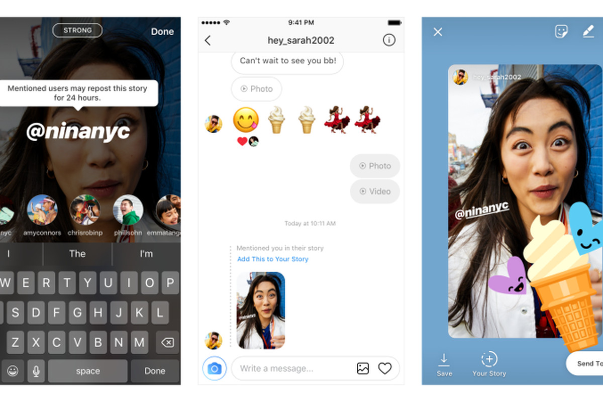 how to reshare an Instagram Story