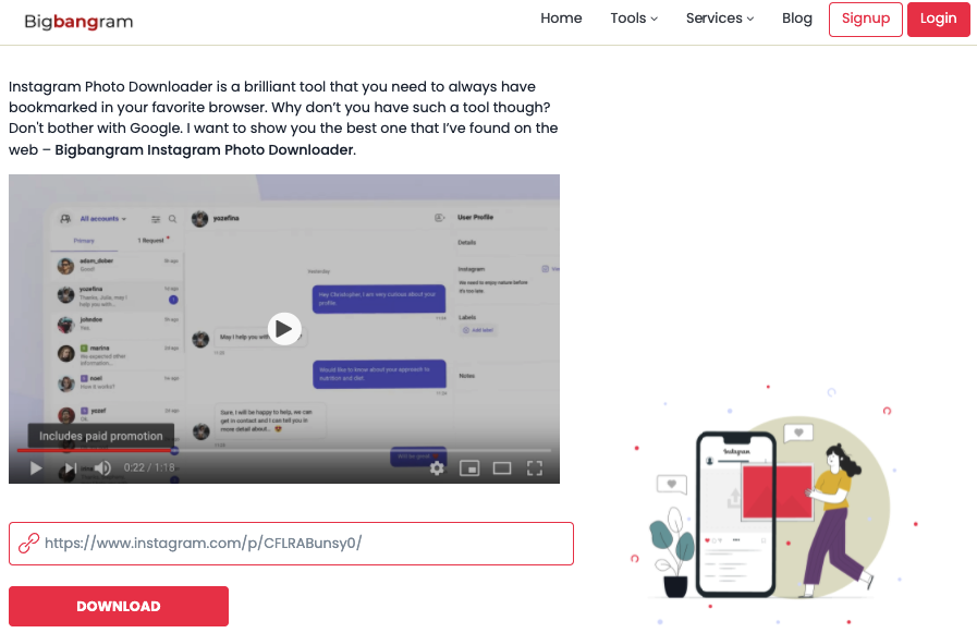download and reuse content