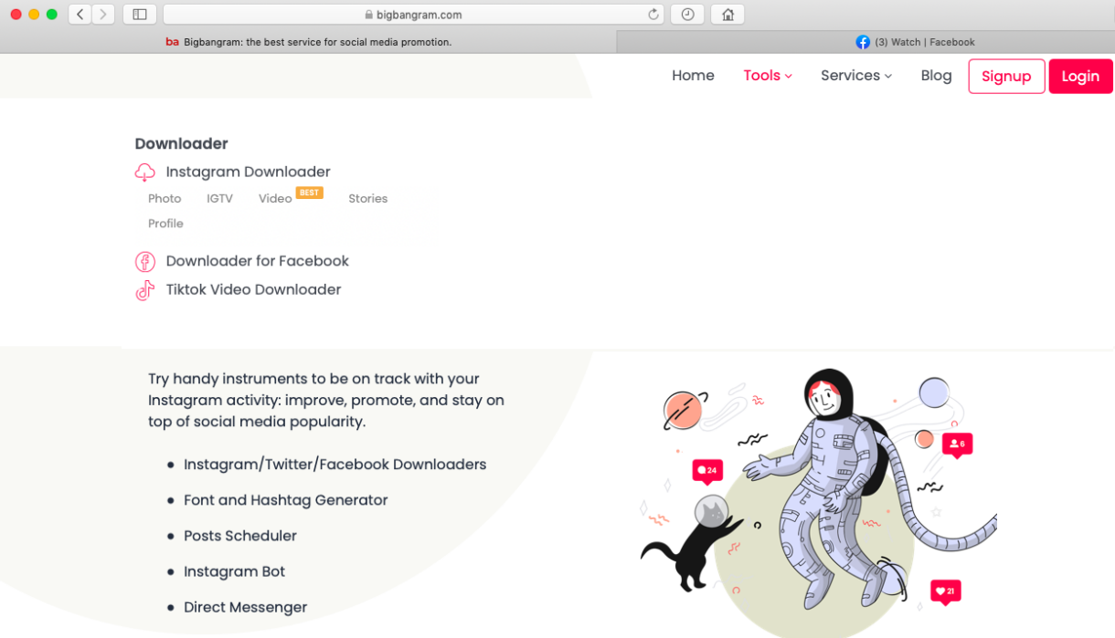 Facebook content basic facts