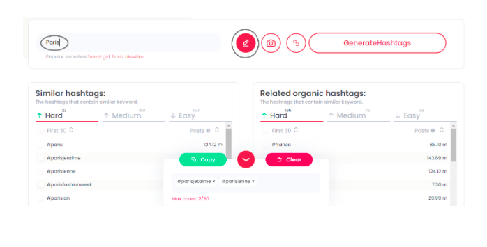 hashtags for reels on Instagram